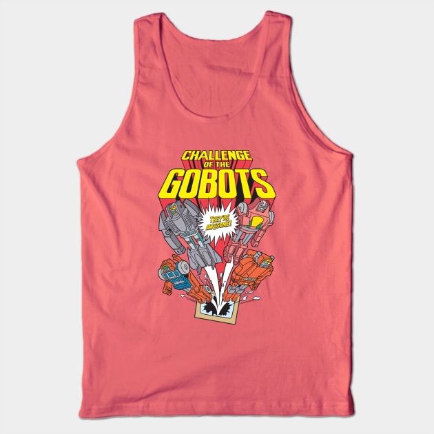 Challenge of the Gobots Tank Top by Chewbaccadoll